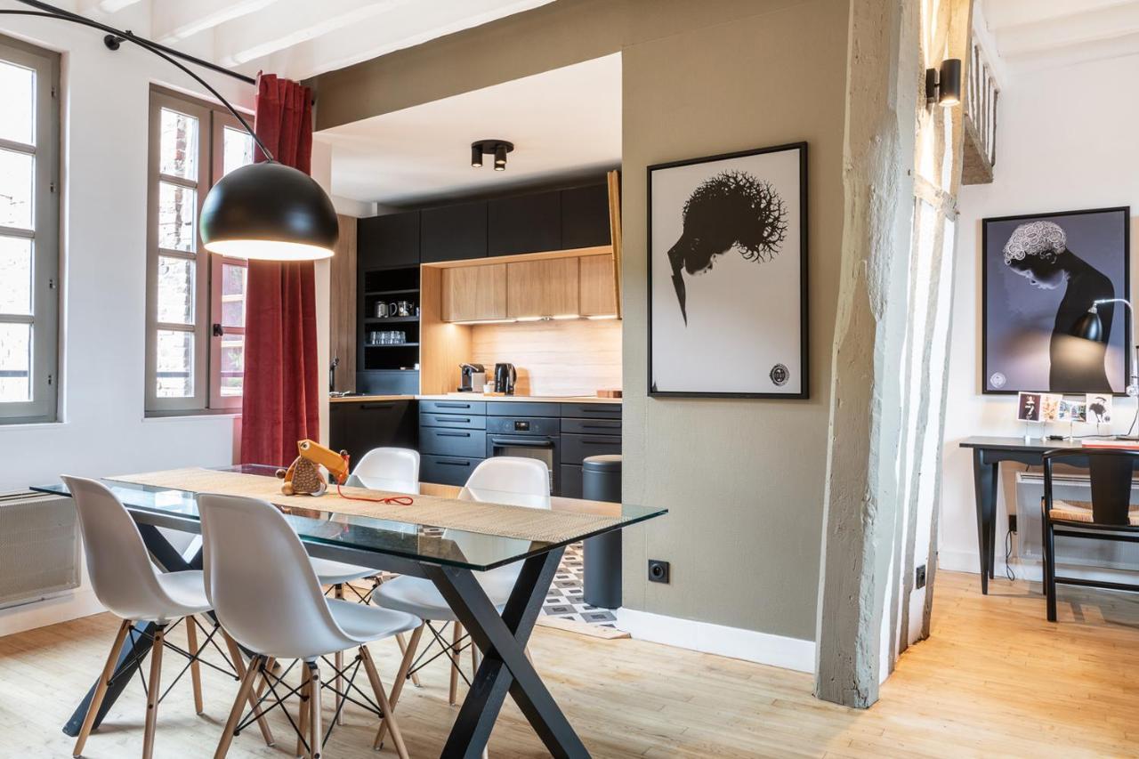 L' Annexe Du 10Honfleur Lejlighed Eksteriør billede