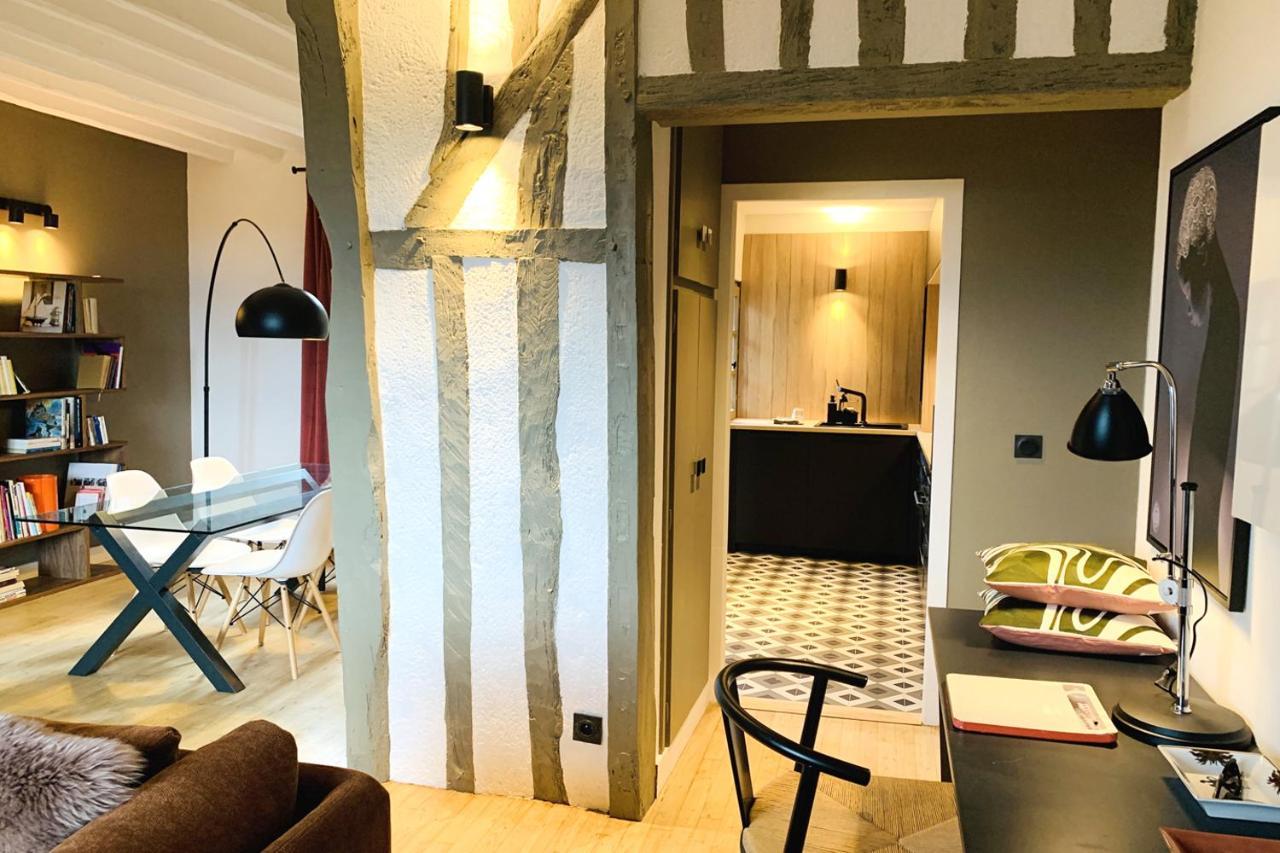 L' Annexe Du 10Honfleur Lejlighed Eksteriør billede