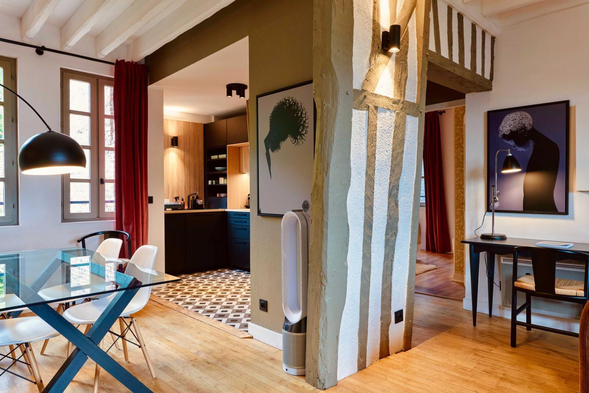 L' Annexe Du 10Honfleur Lejlighed Eksteriør billede